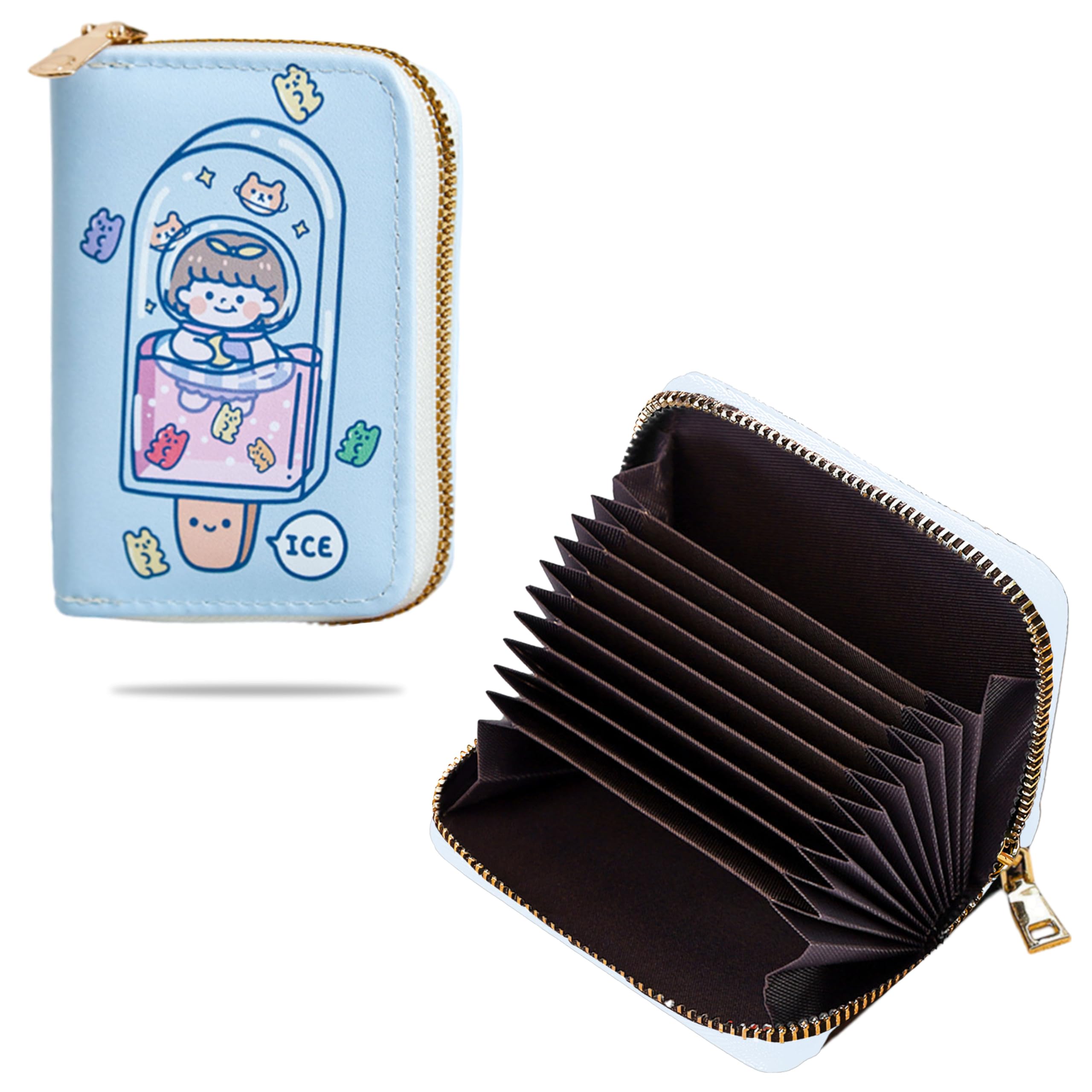 kraptick Polyester Card Holder for Women and Kids, Credit Card Pouch, Credit Card Holder, Debit Card Holder, Card Organiser, ATM Card Holder (Dmfp476)-picture-41