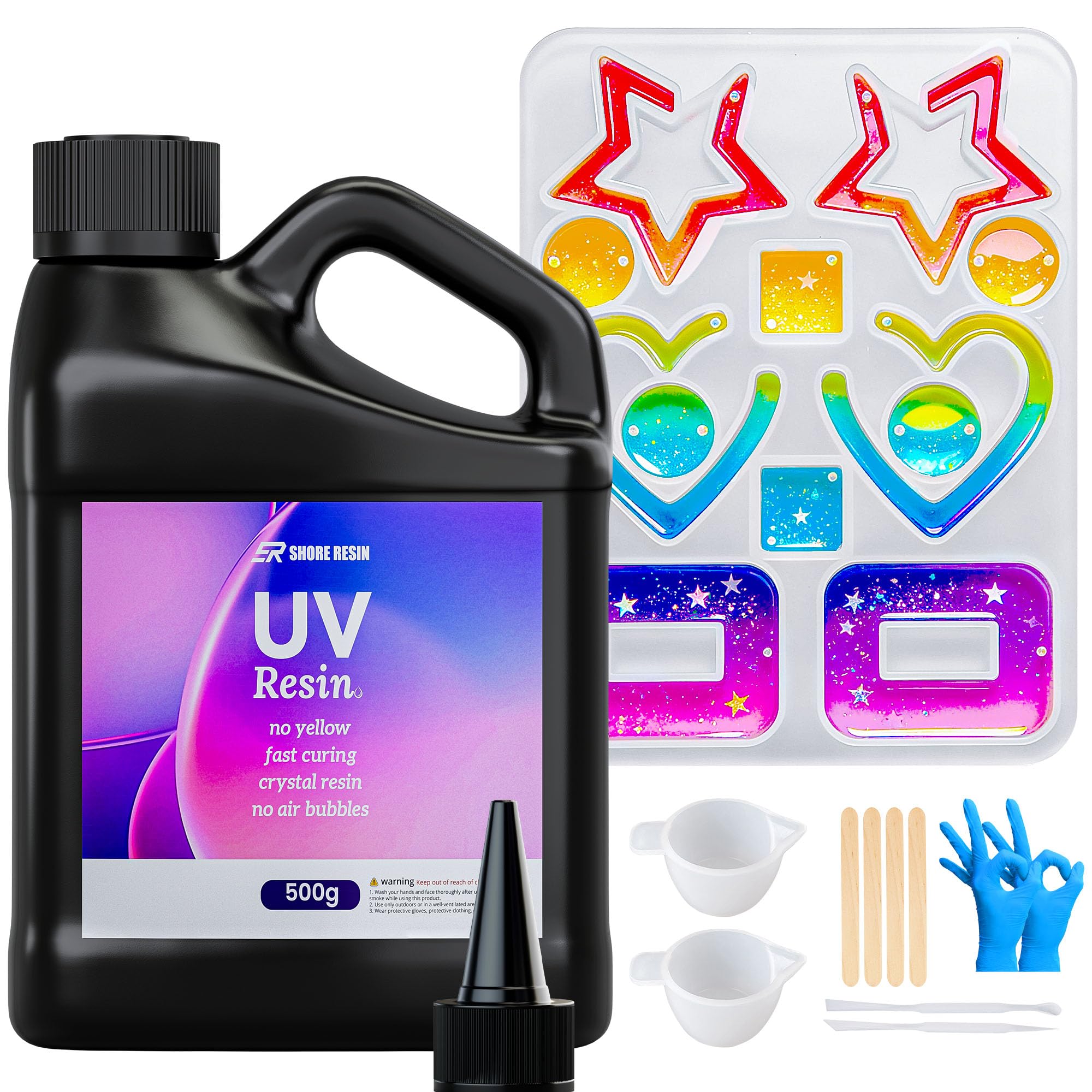 UV Resin Jewelry Kit - Beginner Friendly -10