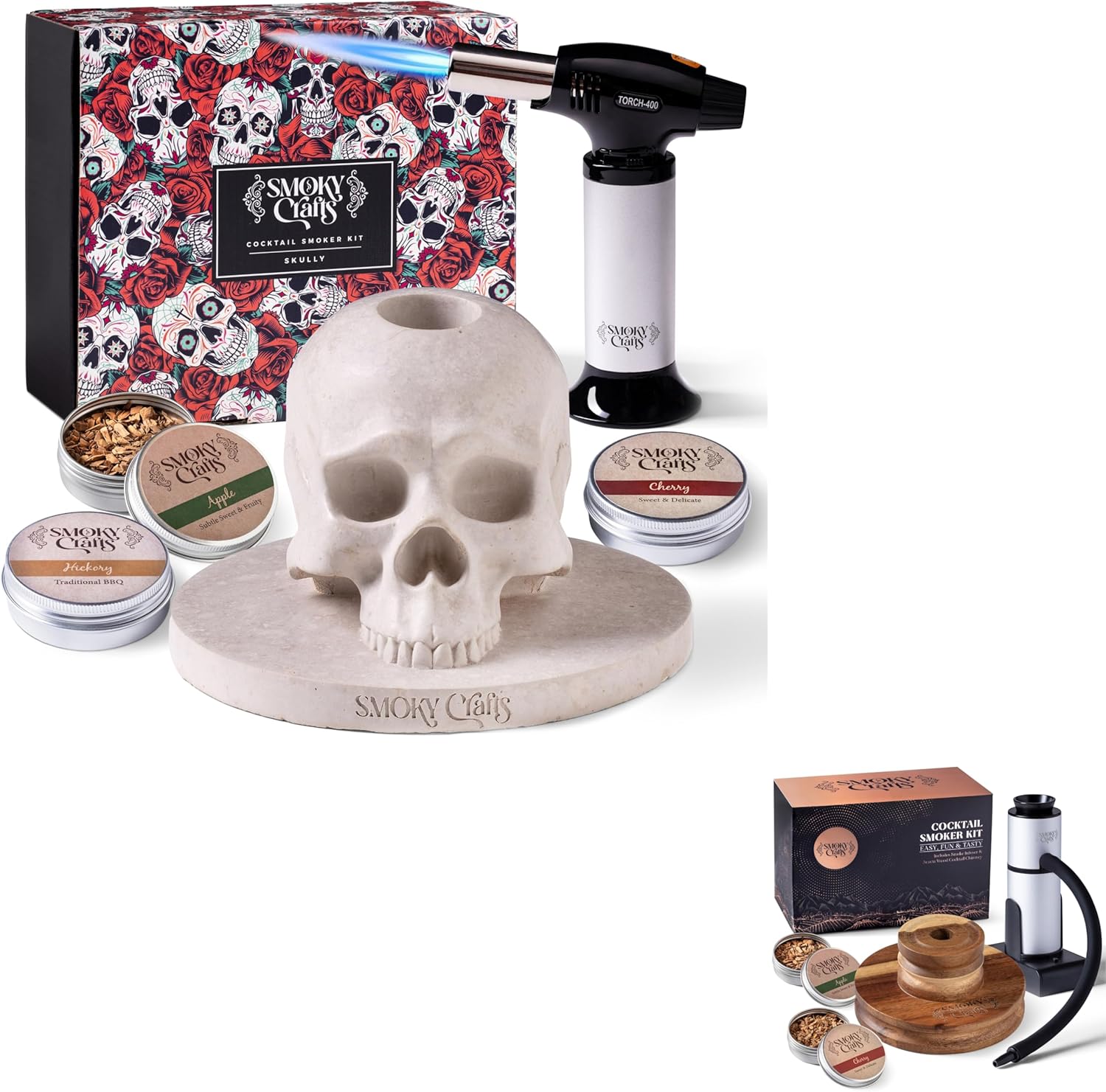 Skull Kit + Chimney Kit by Smoky Crafts