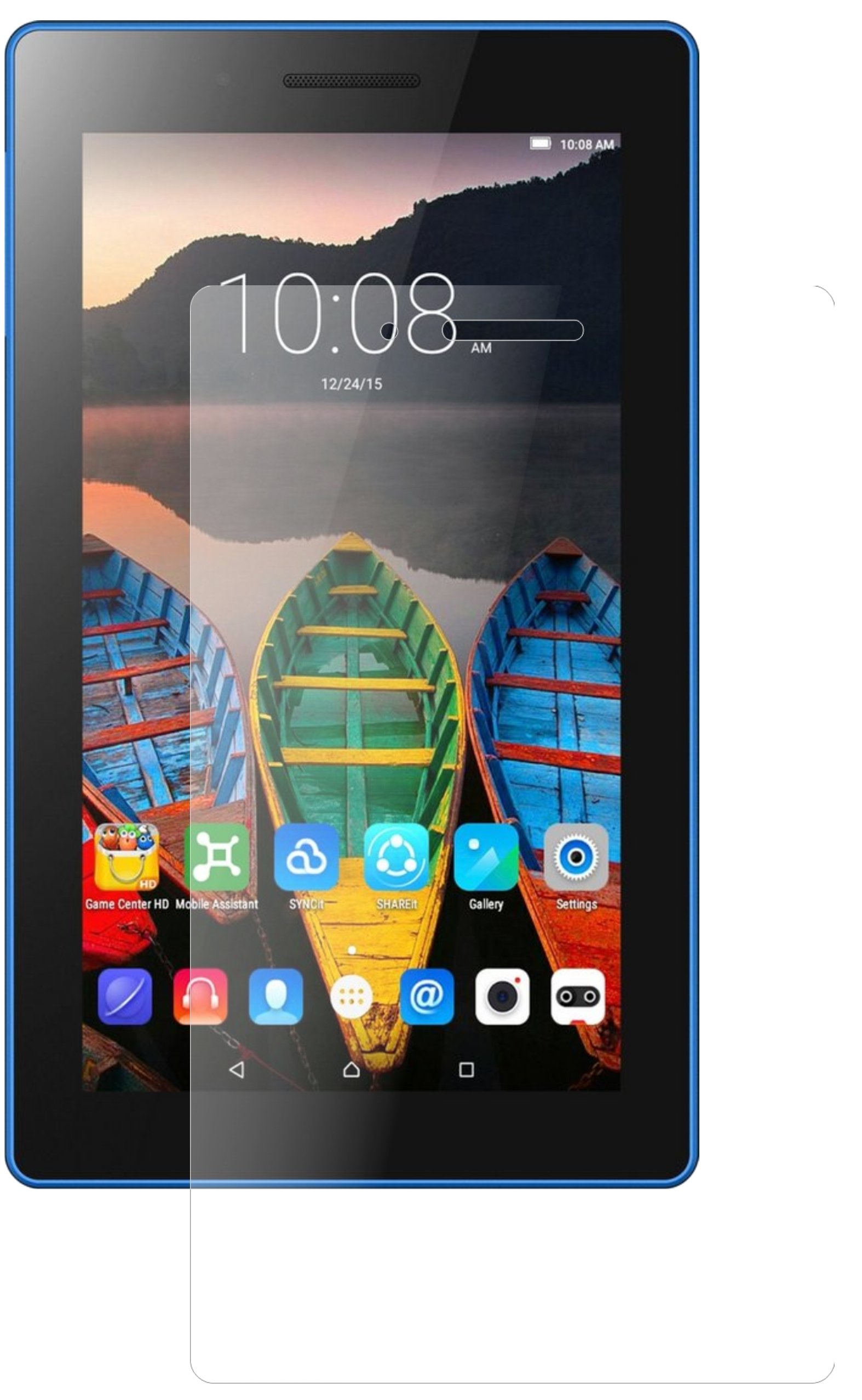 Dipos 6x Pellicola Protettiva Antiriflesso Per Lenovo Tab 3 7 Essential TB3-710F - Opaca Anti-impronta - Made In Germany - 4