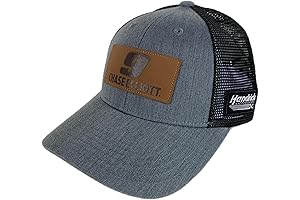 Chase Elliott #9 NASCAR Leather Patch Trucker Hat