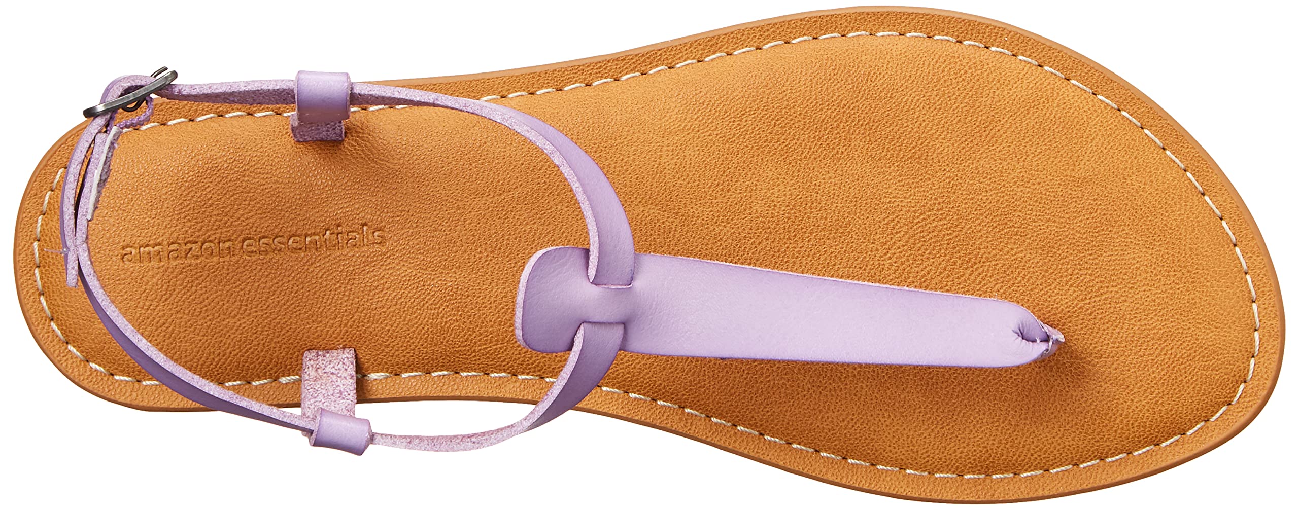 Amazon Essentials Sandalo Infradito Casual con Cinturino alla Caviglia Donna