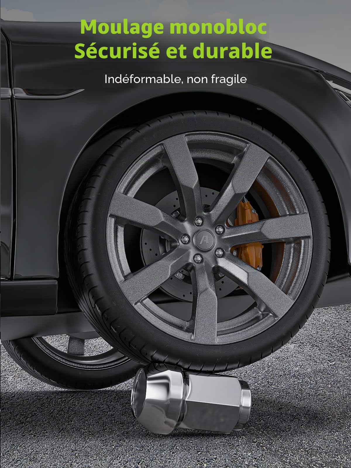 AUTOPTIM Lot de 20 écrous de roue de rechange pour Jeep Wrangler JK 2002-2012 Liberty 1993-2010 Grand Cherokee, Ford Explorer Edge Mustang Aftermarket, chrome