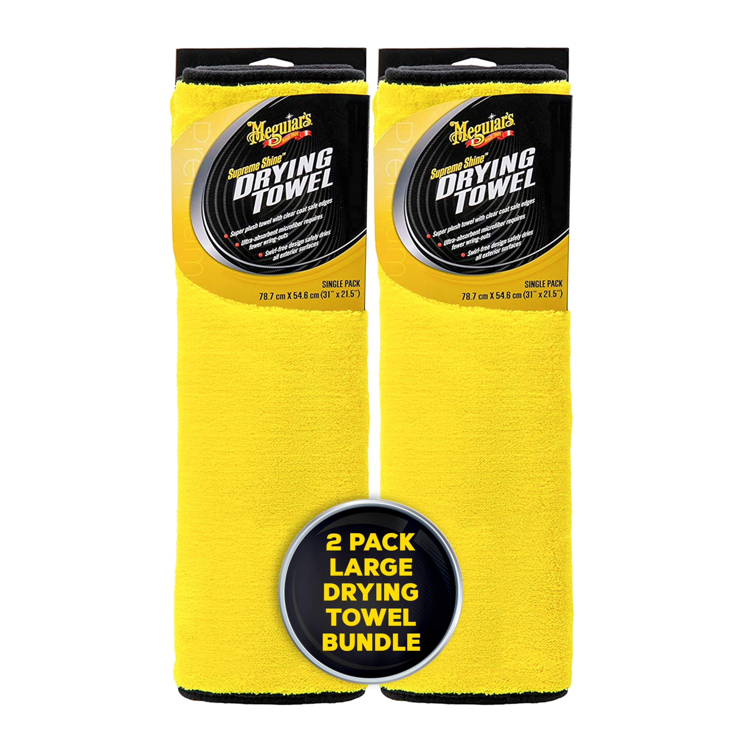 Amazon.com: Meguiar's X190400 Supreme Shine Drying Towel, Large