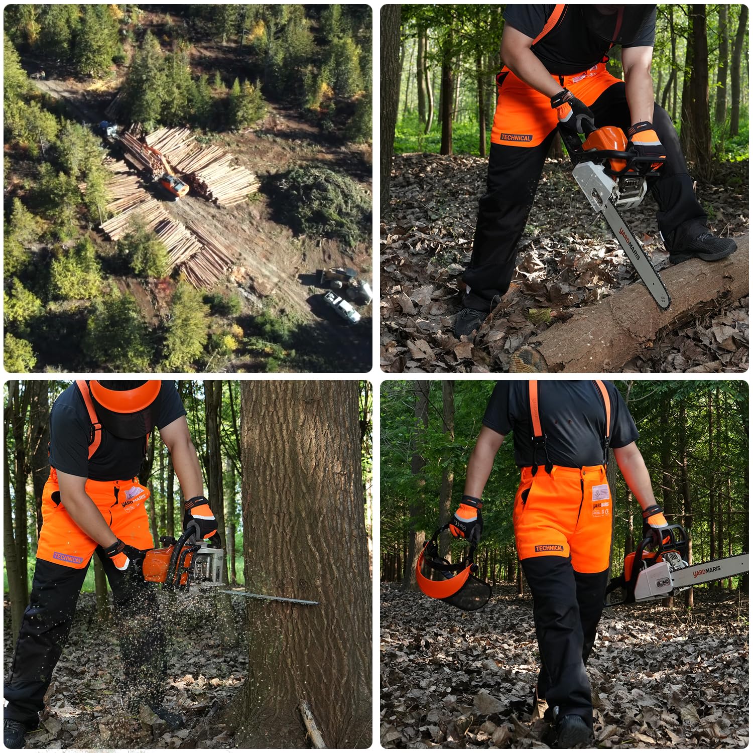 Amazon.com: YARDMARIS Chainsaw Pants, Technical Chainsaw Trouser