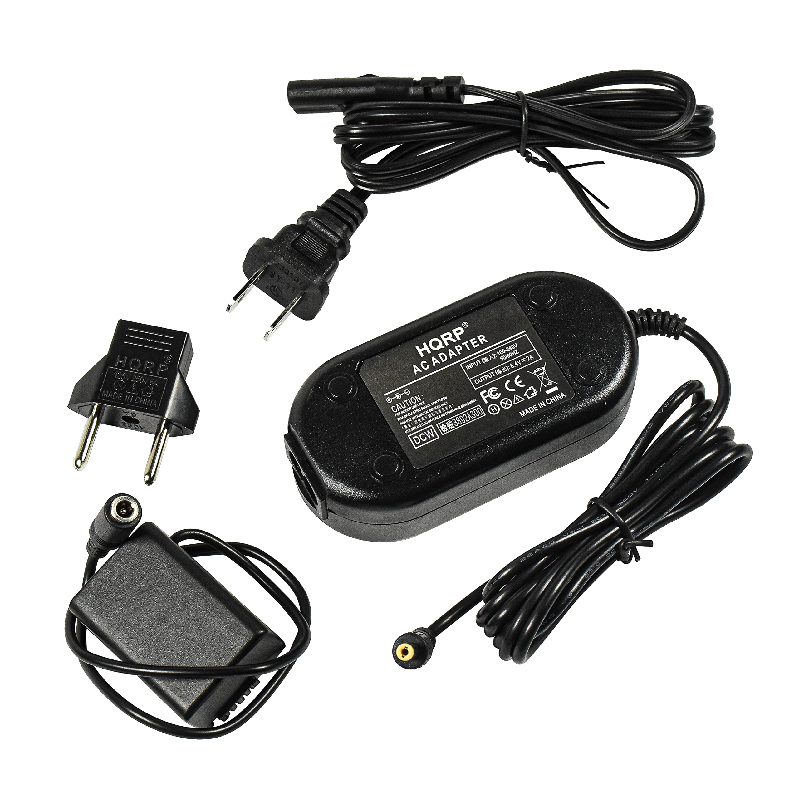 Amazon.com: HQRP Kit AC Power Adapter and DC Coupler Compatible