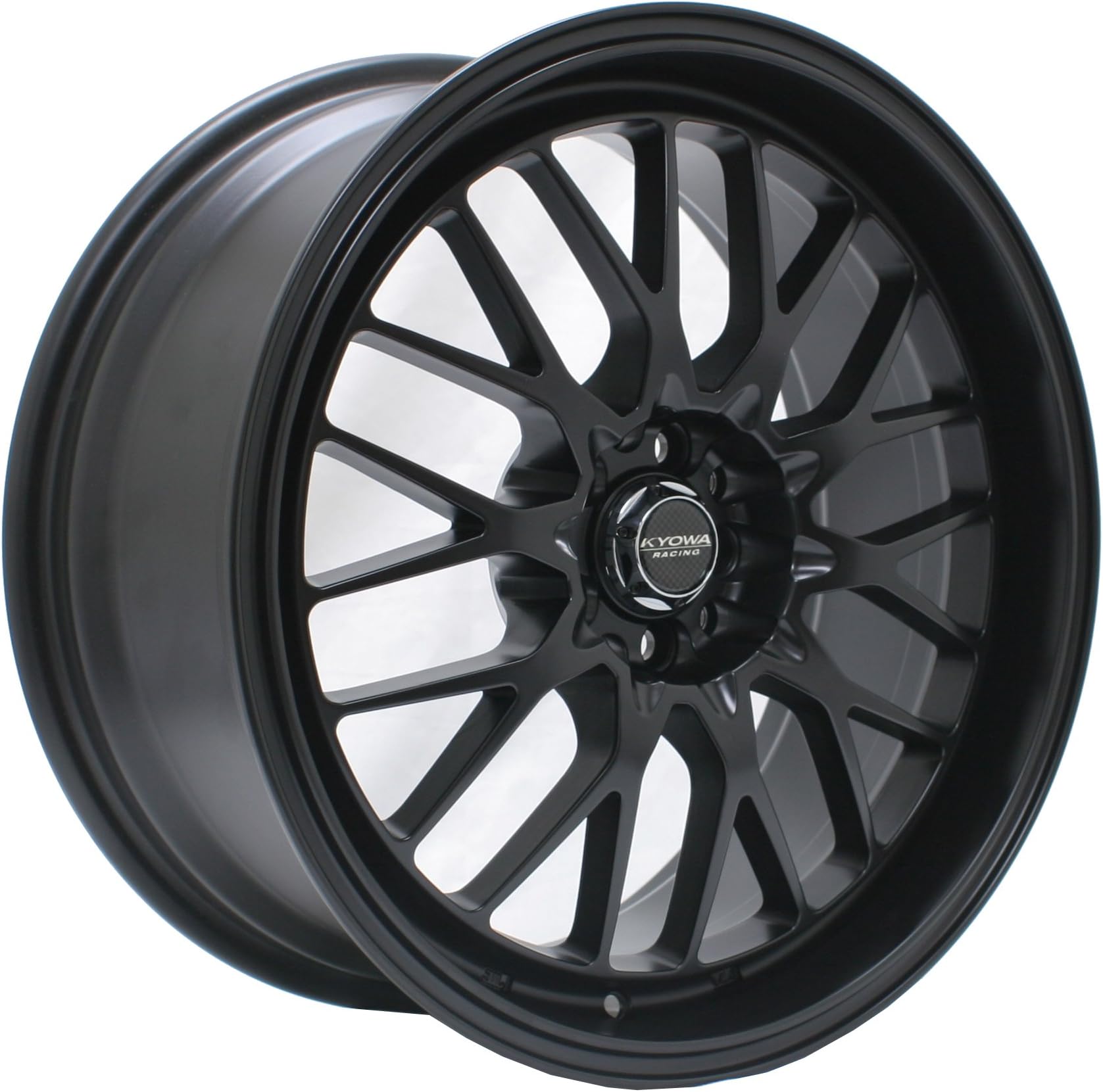 628 Evolve Flat Black Wheel with Painted Finish (19x8.5"/5x114.3mm)