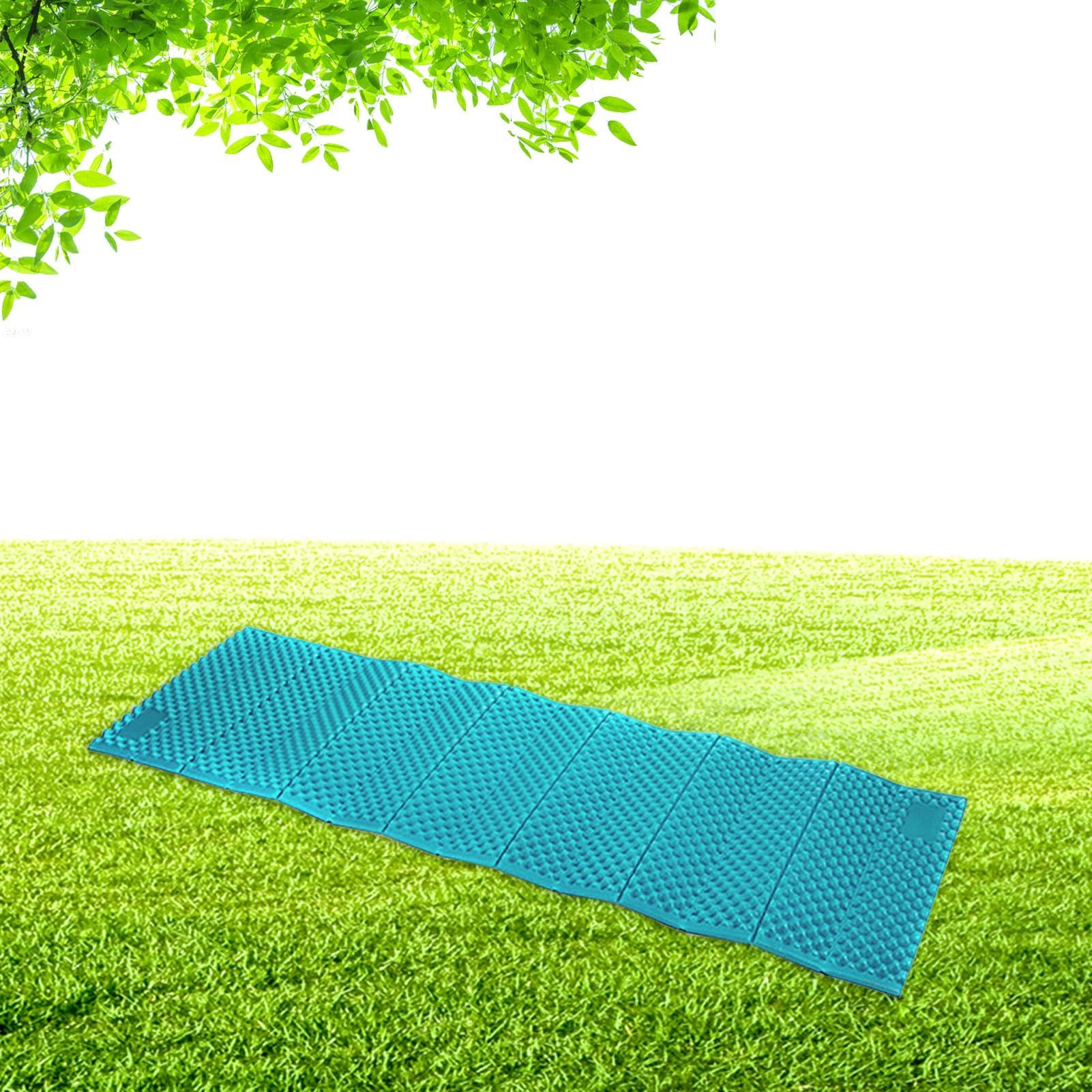 Tent Sleeping Pad - Outdoor Picnic Mat Camping Sleeping Pad | Double Egg Trough Foldable Sleeping Pad for Indoor Outdoor Use — image 1