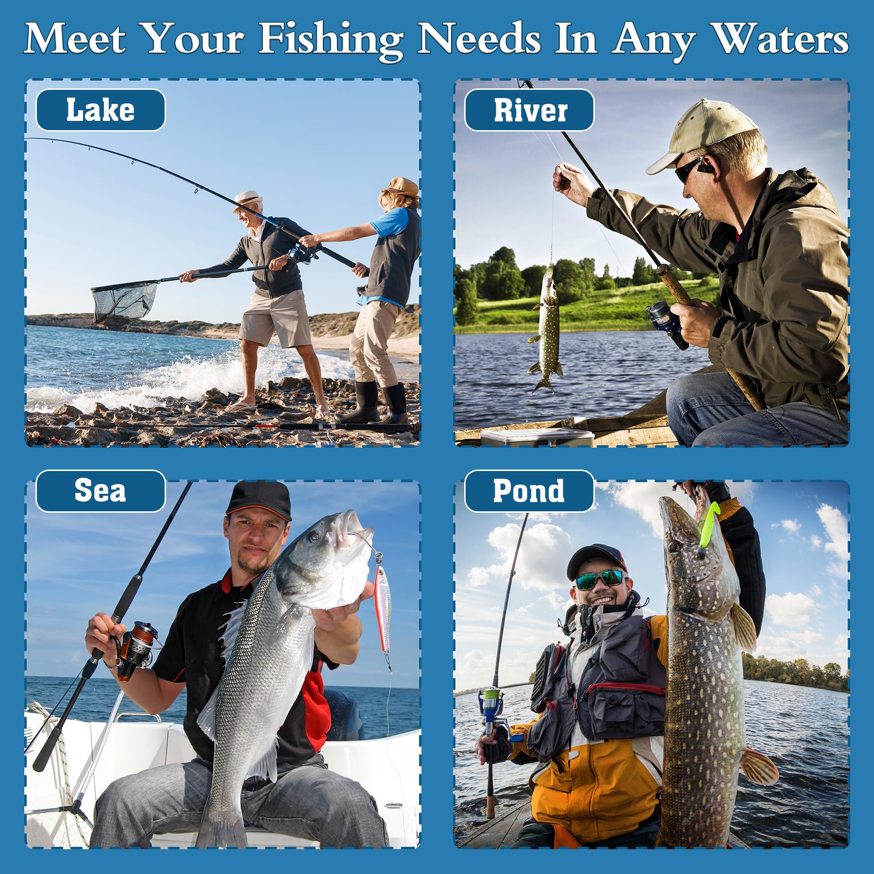 LUMYCE Advent Calendar 2025: Fishing Advent Calendar 2025 for Adult Man Teen Boys - 24 Lures for Men Father Grandpa Brother Boyfriend - Image 4