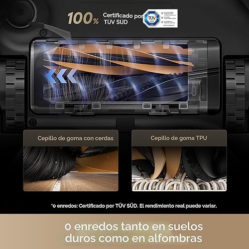 Miniatura 4 de DREAME L40s Ultra Robot Aspiradora y Fregona, Auto-Vaciado, Auto-Limpieza de la Fregona, Succión de 1,900 Pa, DuoBrush 100% Anti-enredos, Fregonas