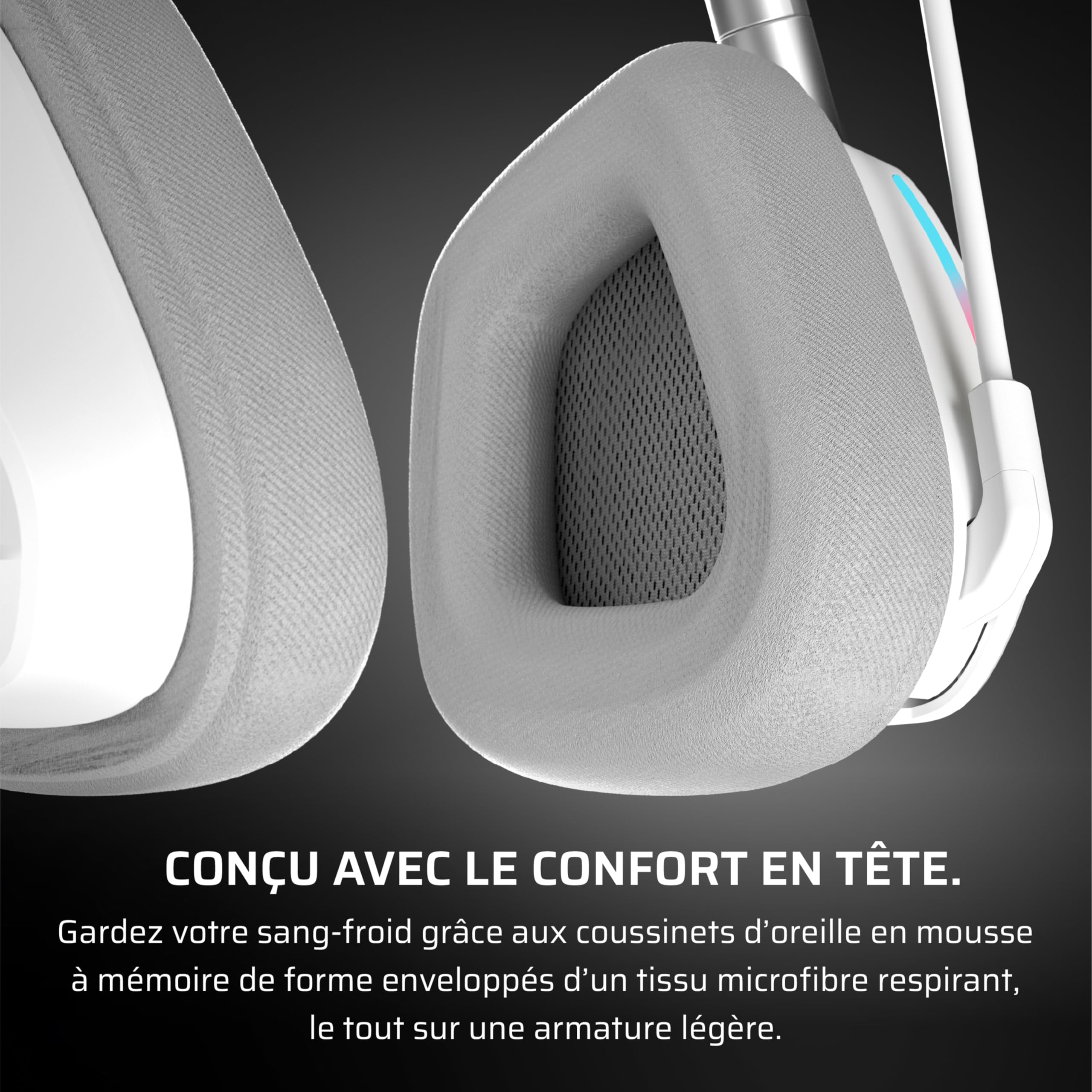 Corsair Void v2 Casque de Jeu sans Fil avec Bluetooth – Blanc