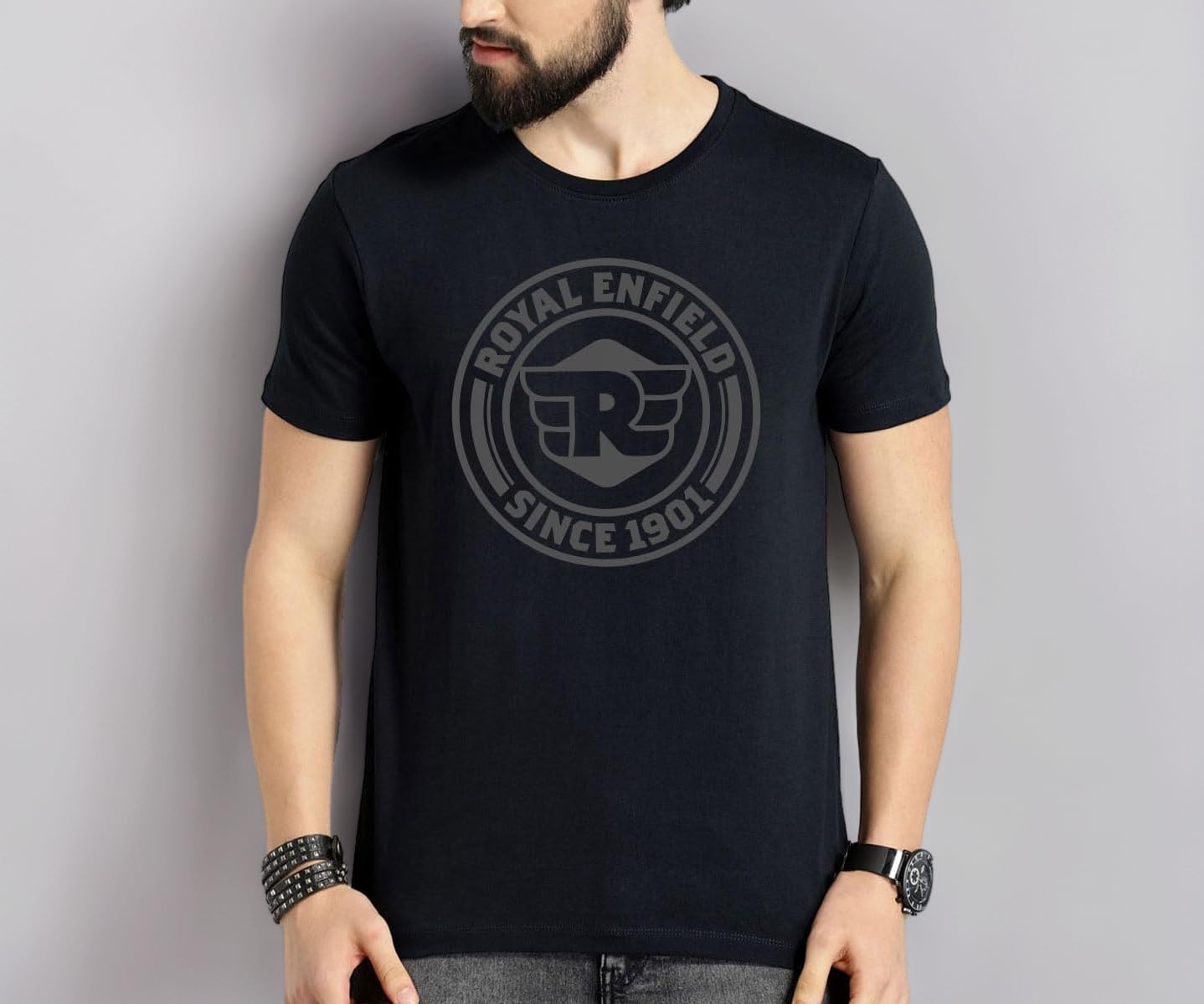 RE Since 1901 T-Shirt for Men Bullet Tshirt | Royal Motorcycle T-Shirt | T Shirt for Men
