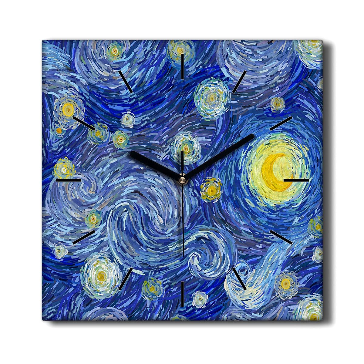 Horloge murale étoiles du ciel nocturne Coloray pour créer une ambiance poétique