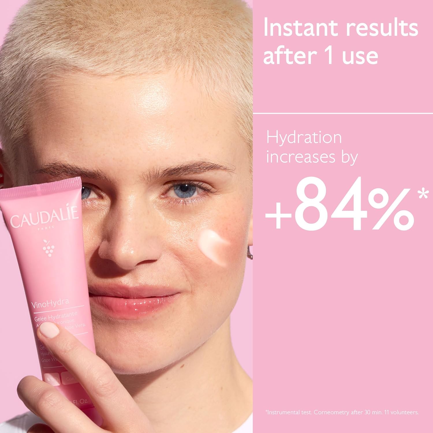 Caudalie VinoHydra Gel Moisturizer with Hyaluronic Acid & Aloe Vera - 60 mL - Image 3