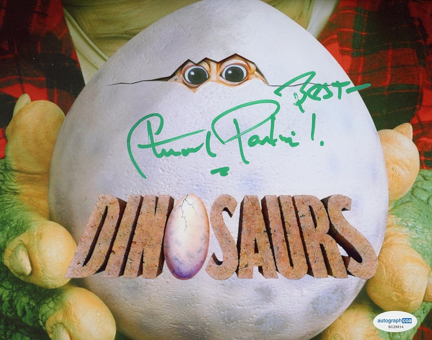 Stuart Pankin «Dinosaurs» AUTOGRAPH Signed ‘Earl Sinclair’ 8×10 Photo B