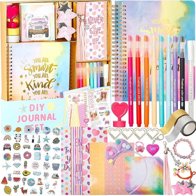 R RUCKERCO 女孩DIY日记套装 54件 комплект