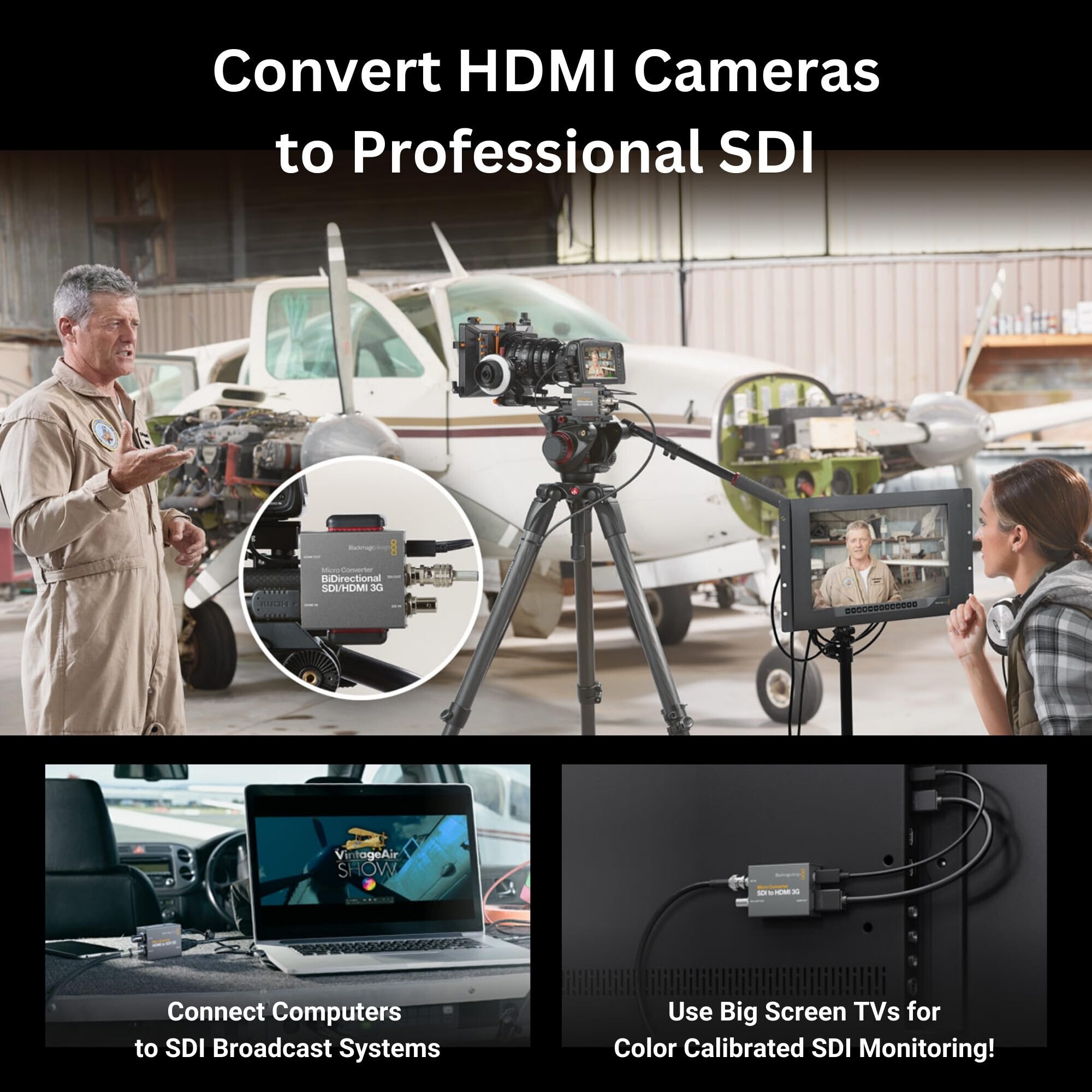 Amazon | Blackmagic Design マイクロコンバーター SDI - HDMI 3G
