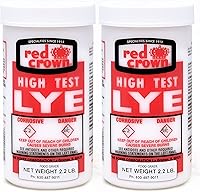 Vista 1 de The Boyer Lye para hacer jabón, hidróxido de sodio puro de alta prueba de lejía de grado alimenticio, soda cáustica, limpiador de drenaje