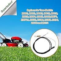 Vista 3 de Piezas de repuesto para cable de transmisión Toro Recycler 22 105-1845 para cable de control de tracción de cortacésped autopropulsado