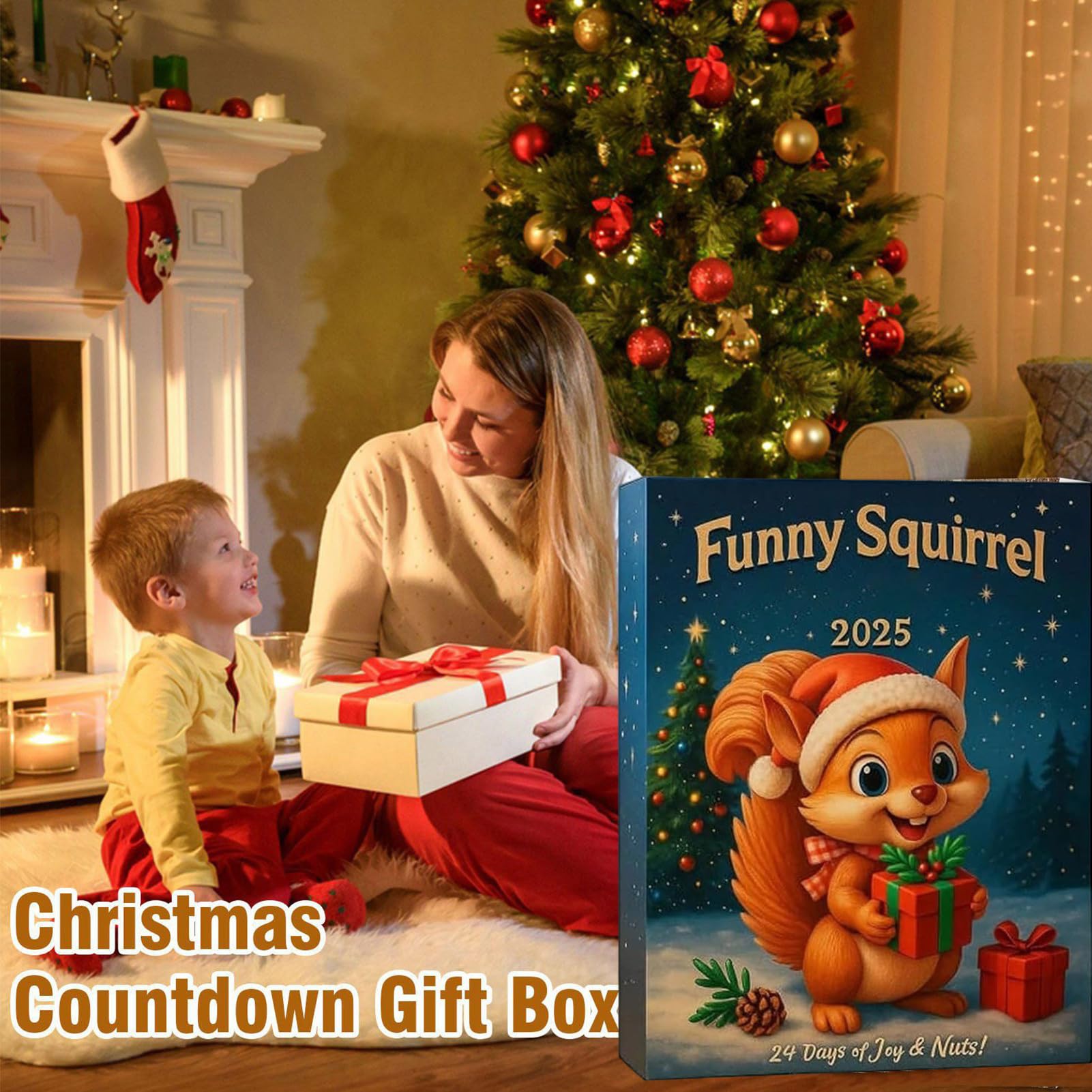 Calendrier De L'Avent 2025-24 - Pendentif Souris - Figurines