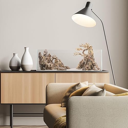 Miniatura 48 de Ultum Nature Systems - Acuario sin marcos ultratransparente, cristal con poco hierro, bordes con corte a inglete a 45º, grosor de 13/64 a 15/32