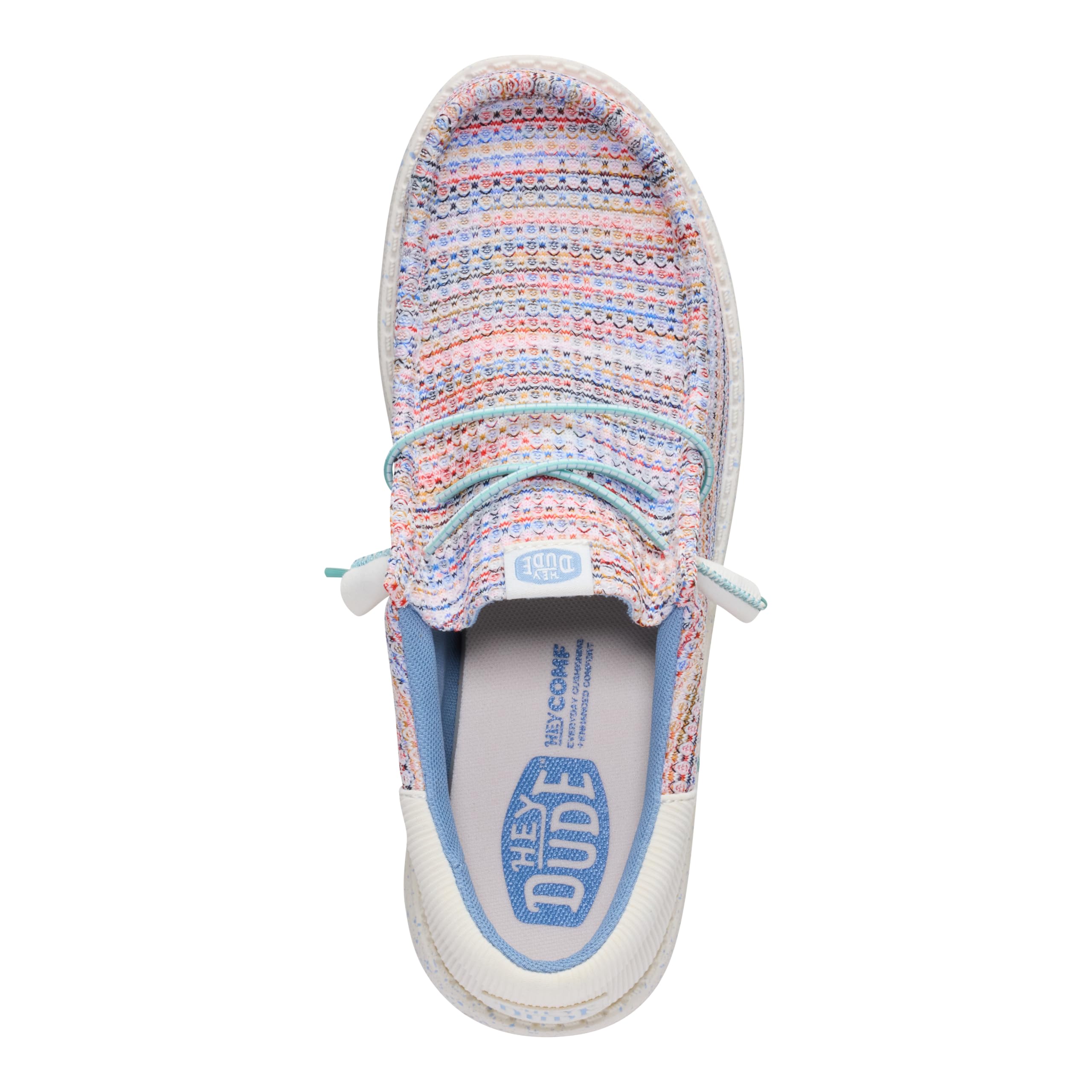 HEYDUDE Wally Funk Multi Mesh Slip On - Zapatos ligeros para hombre con ajuste flexible y transpirable