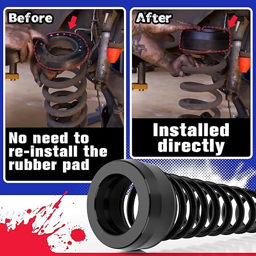 Miniatura 4 de Juego de nivelación para Chevy, 3 pulgadas, Rojo