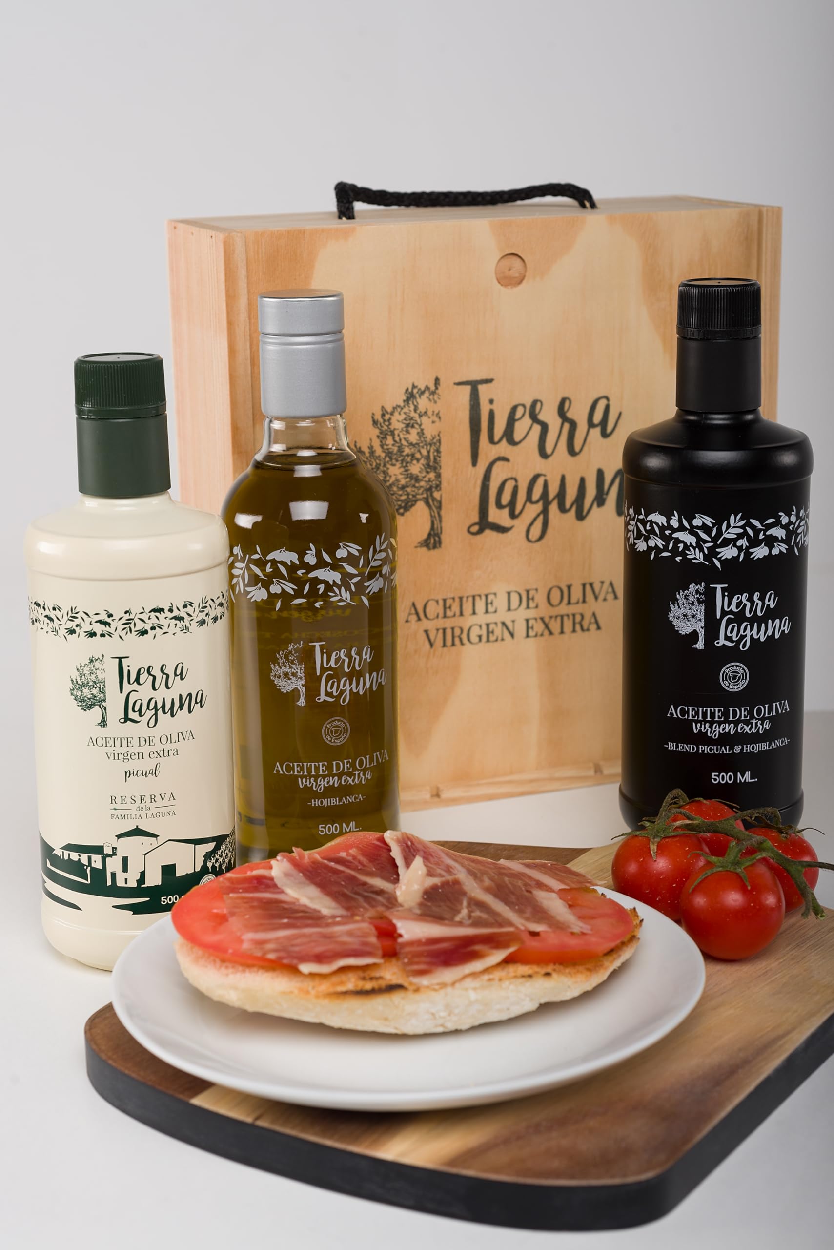 Estuche Selección Tierra Laguna - Reserva/Blend/Al-Andalus 500 ml. - Caja 3 ud.