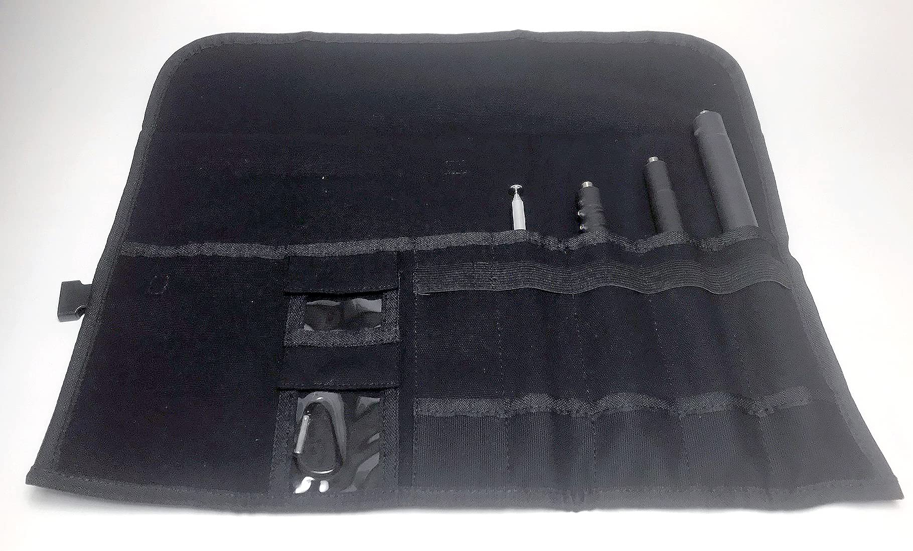 TT TYTXComet Antenna CCB-HFJ CCBHFJ Cloth Roll-Up Carry Case Toy Box - Black, Nylon