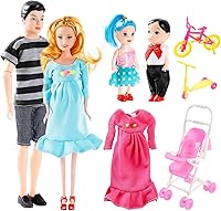 Vista 1 de Juego de juguetes para mamá embarazada, muñeca embarazada con bebé, incluye carrito de muñeca