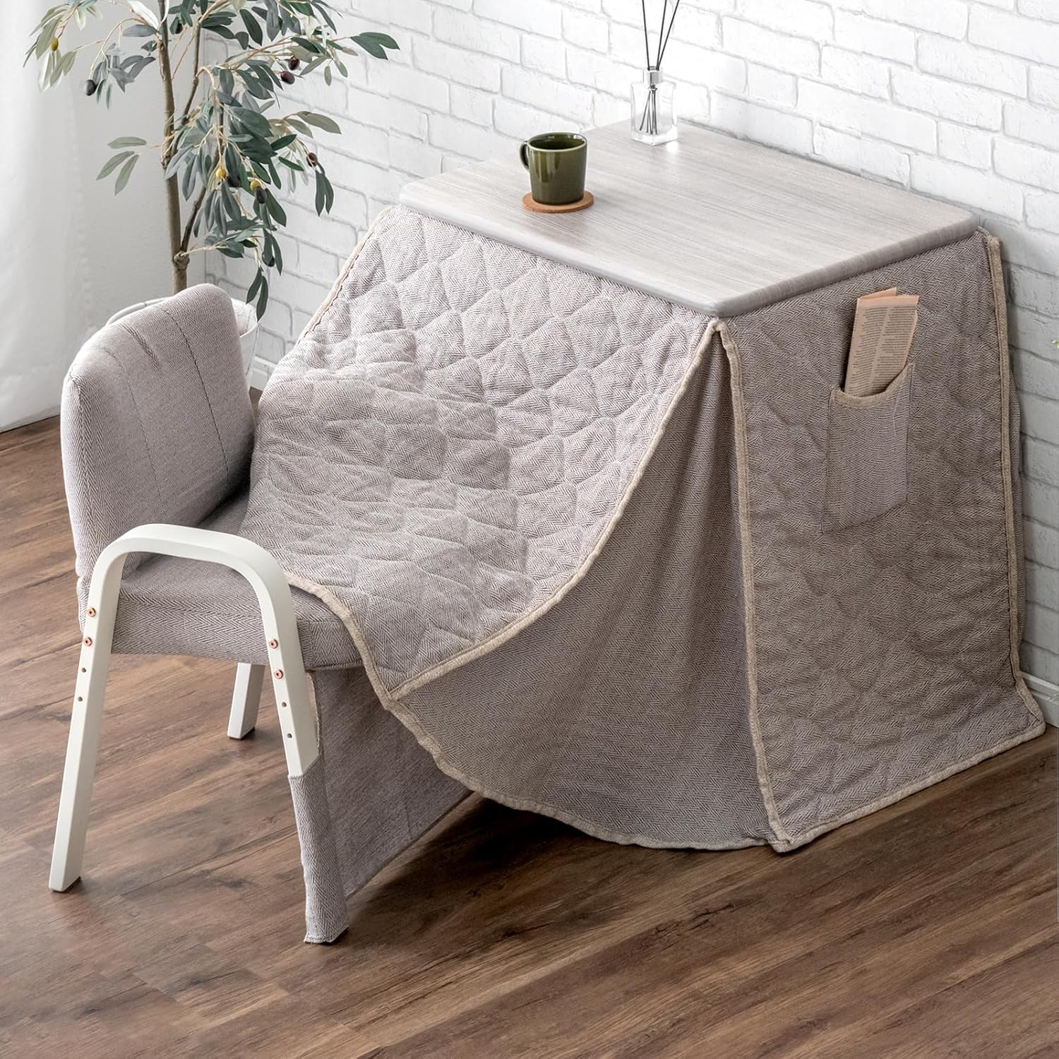 ニトリ テーブルこたつ ニトリ 楕円こたつテーブル 美品 ニトリ ロー