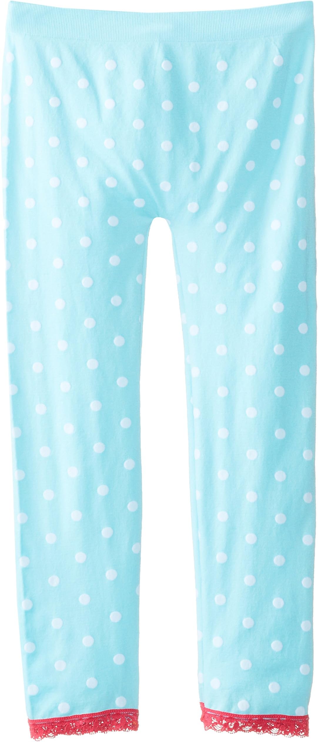 One Step Up Big Girls' Seamless Legging Pant with Lace Trim