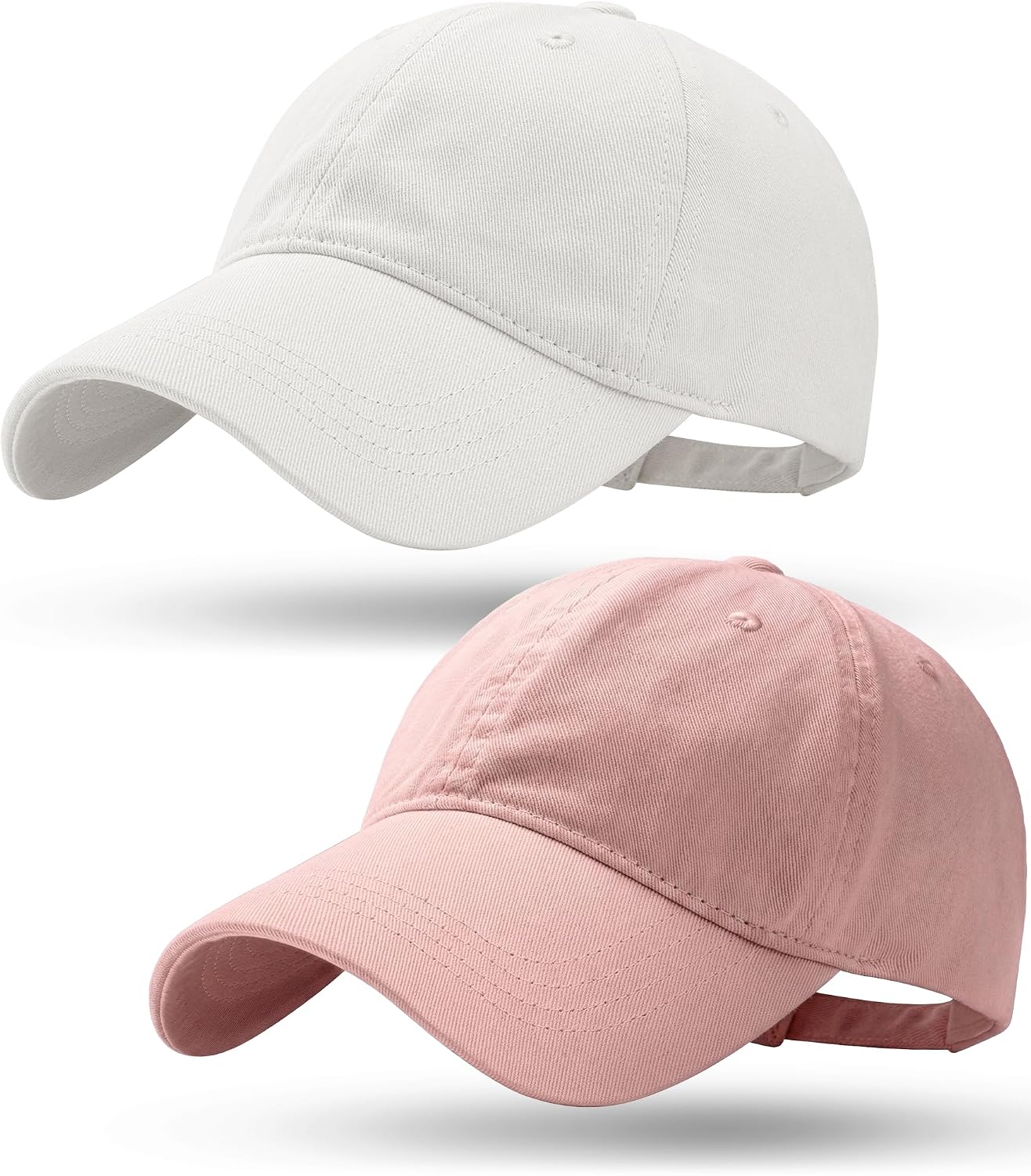 Baseball Cap for Men Women Washed Cotton Unstructured Baseball Hats Breathable Unisex Golf Dad Hat