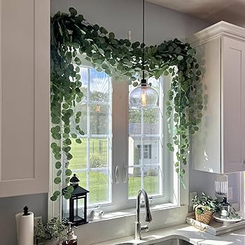 Amazon.com: CQURE 24 Pack Eucalyptus Garland, Artificial
