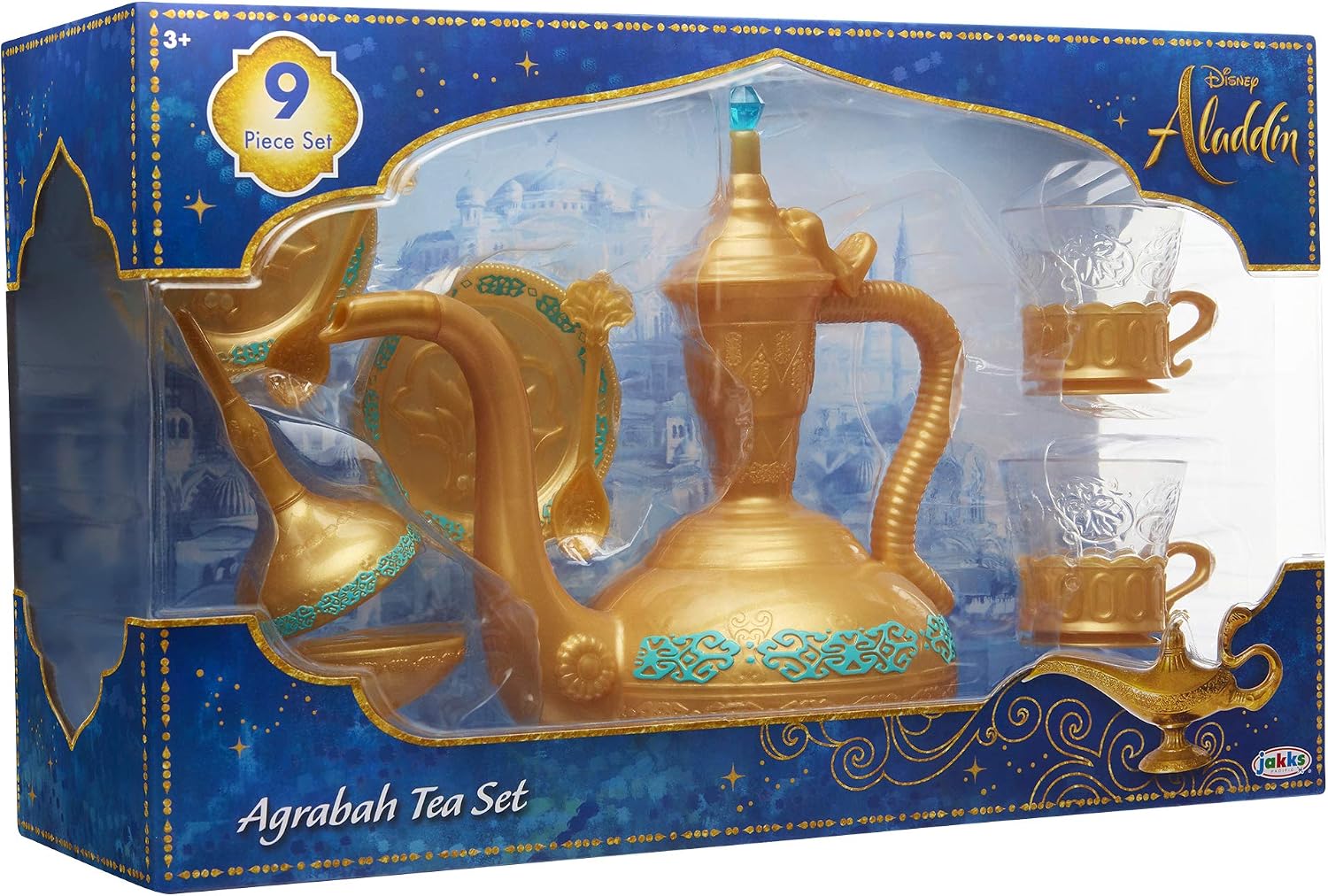 Aladdin Disney's Agrabah 9-Piece Tea Set