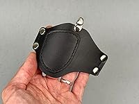 Vista 4 de Motorcycle Shoe Protector – Premium Leather Motorcycle Shifter Cover & Gear Shift Pad to Protect Boots, Sneakers & Riding Shoes