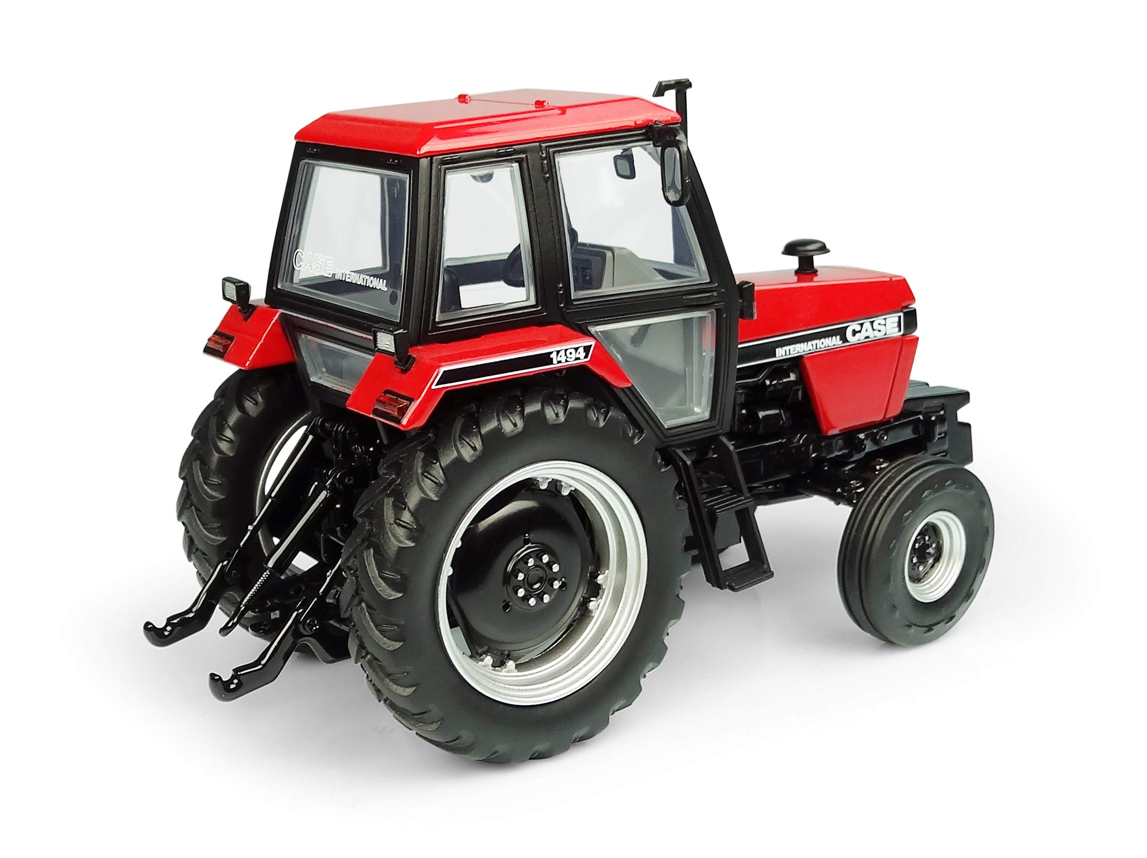 Universal Hobbies- Case International 1494-2WD, Versione Rosso/Nero, UH6209