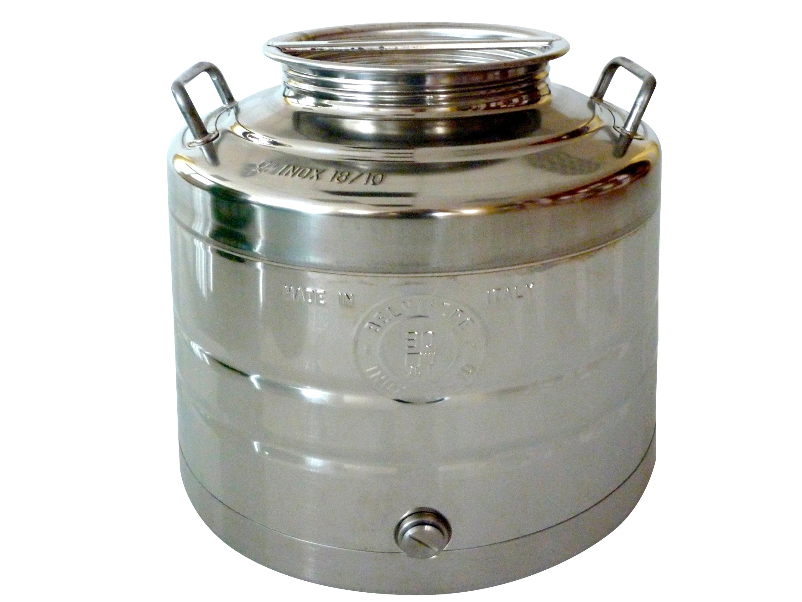 Belvivere 8014211084201 Contenitore Acciaio Inox Saldato Lt.30, Multicolore - 4