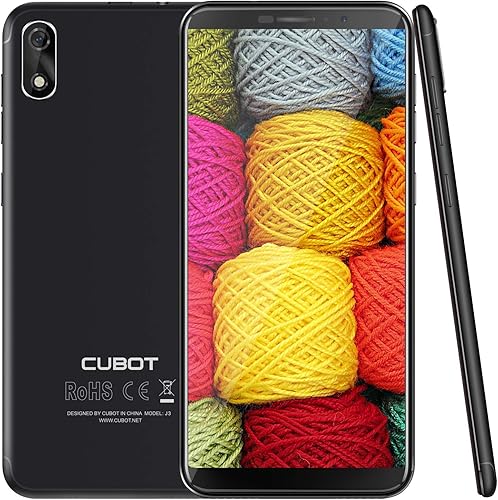 CUBOT Android Ultra Sottile Smartphone  Face ID  Pollici  18 9   16GB 1GB  Fotocamera 5MP 8MP  Quad-Core 1 3 GHz  Dual SIM  GPS  Blutooth Telefono Cellulare  Nero  CUBOT OFFICIALE  CUBOT Android Ultra Sottile Smartphone  Face ID  Pollici  18 9   16GB 1GB  Fotocamera 5MP 8MP  Quad-Core 1 3 GHz  Dual SIM  GPS  Blutooth Telefono Cellulare  Nero  CUBOT OFFICIALE