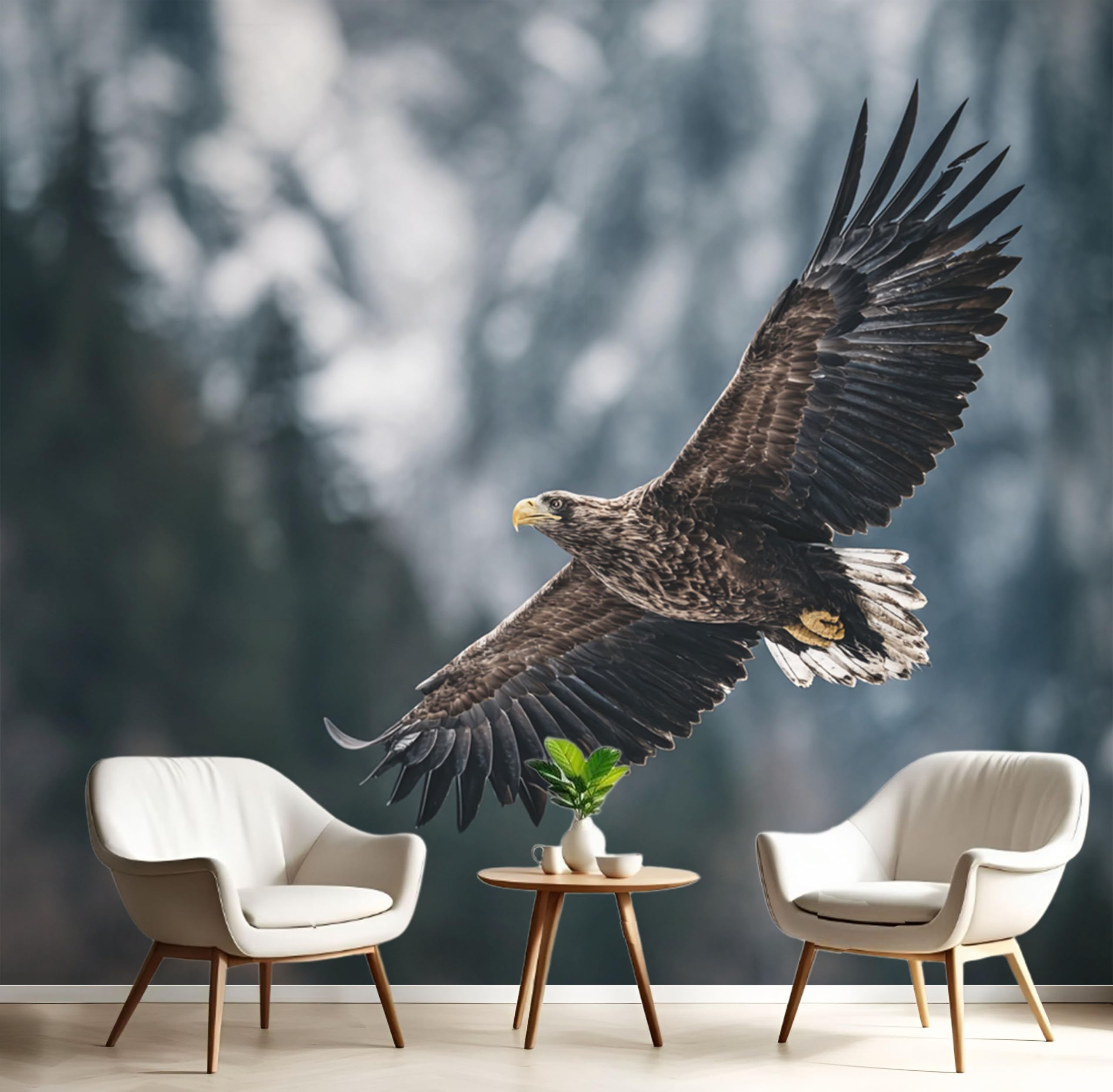 Papier Peint Panoramique Aigle 150x105 cm pour Mur Salon