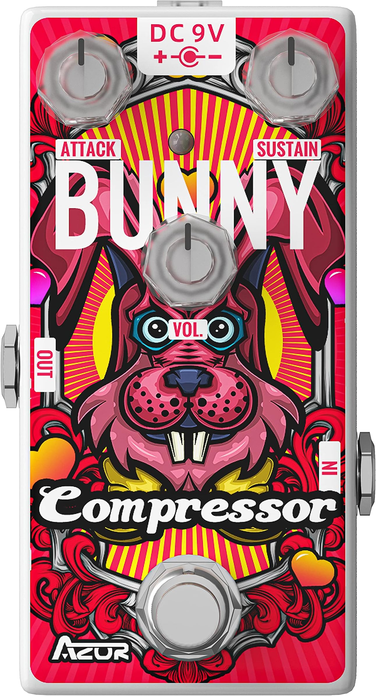 KOKKO Compressor Guitar Pedal Mini Analog Effect