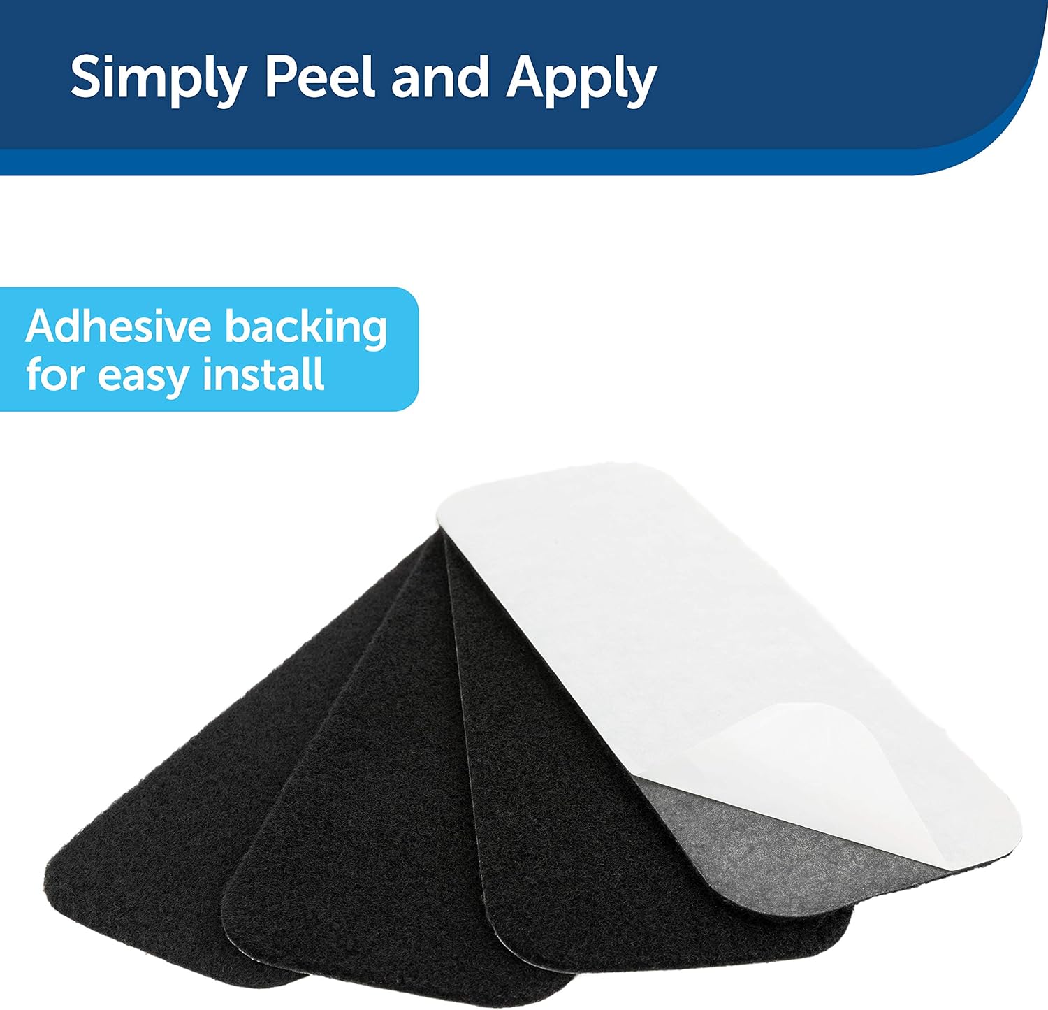PetSafe Replacement Fabric Covers for CozyUp Folding Pet Steps, Black : Everything Else