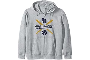 Milwaukee Brewers Vintage Wisconsin Pride Love City Zip Hoodie