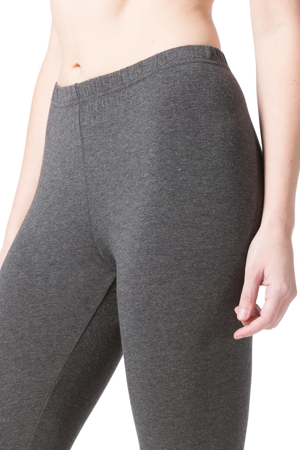 Fishers Finery Ecofabric Capri Legging; Casual Lounge Legging - Image 5