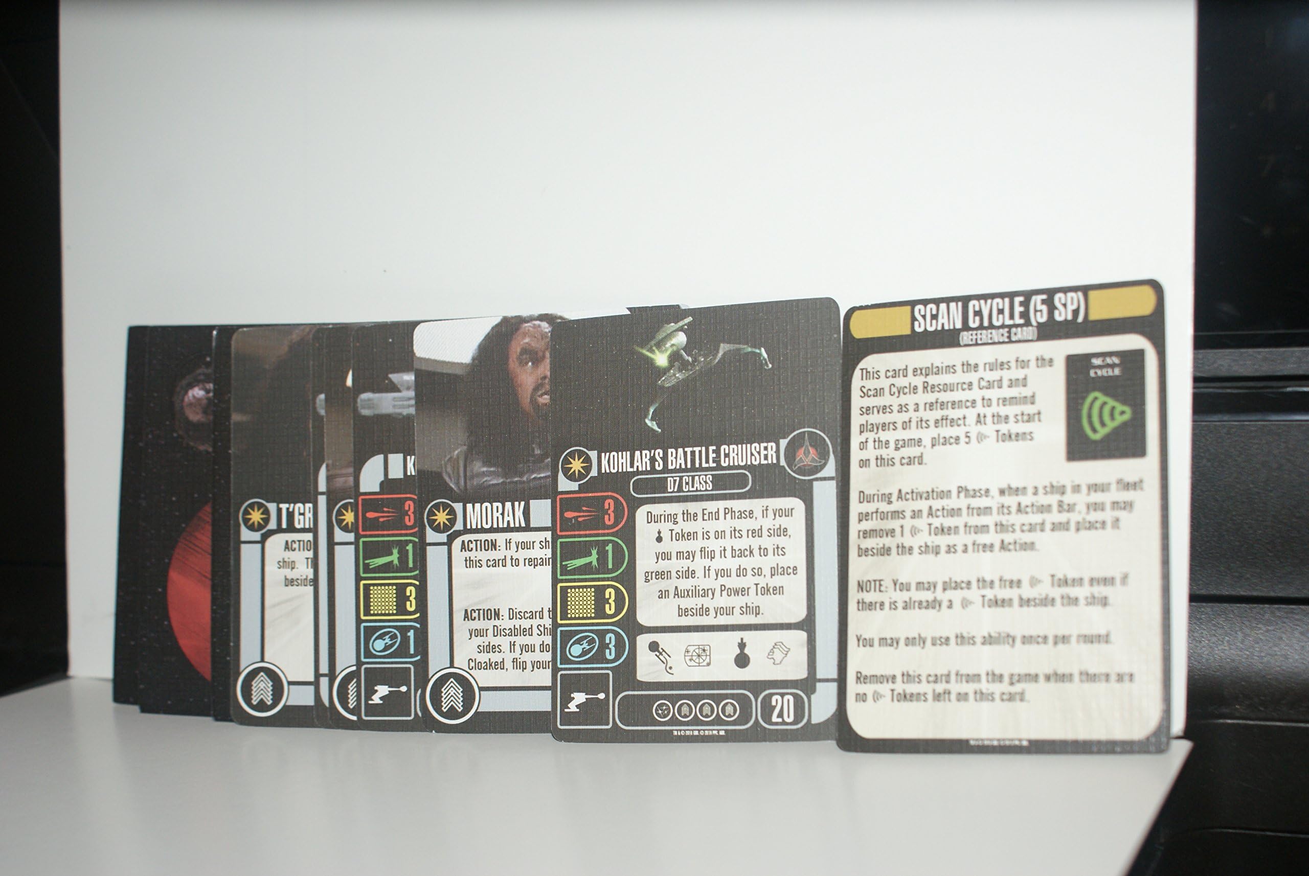 Star Trek Attack Wing OP Prize TROUBLE with TRIBBLES Kohlar's Cruiser
