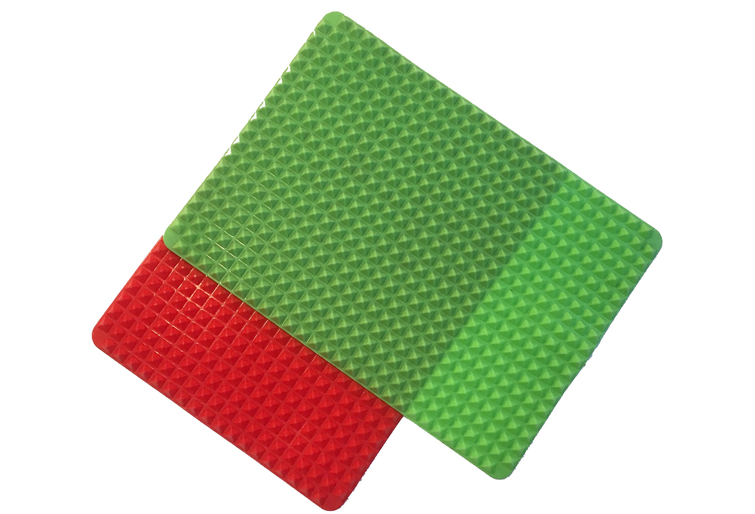 2 Set Silicone Baking Mat. Non-stick, Half Sheet, Fat Reducing Oven Liners for Healthy Cooking.