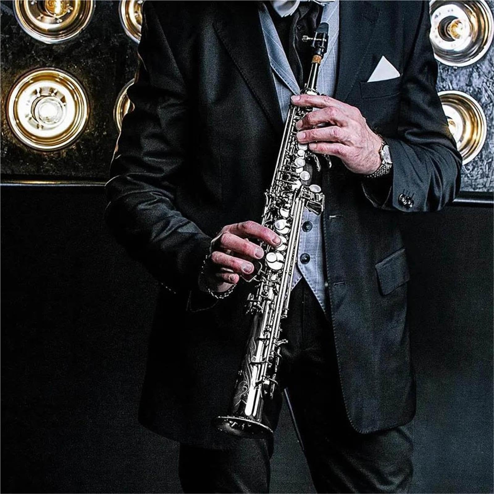 Instrumentos De Viento Madera Saxofón Saxofón Soprano Recto Si Bemol