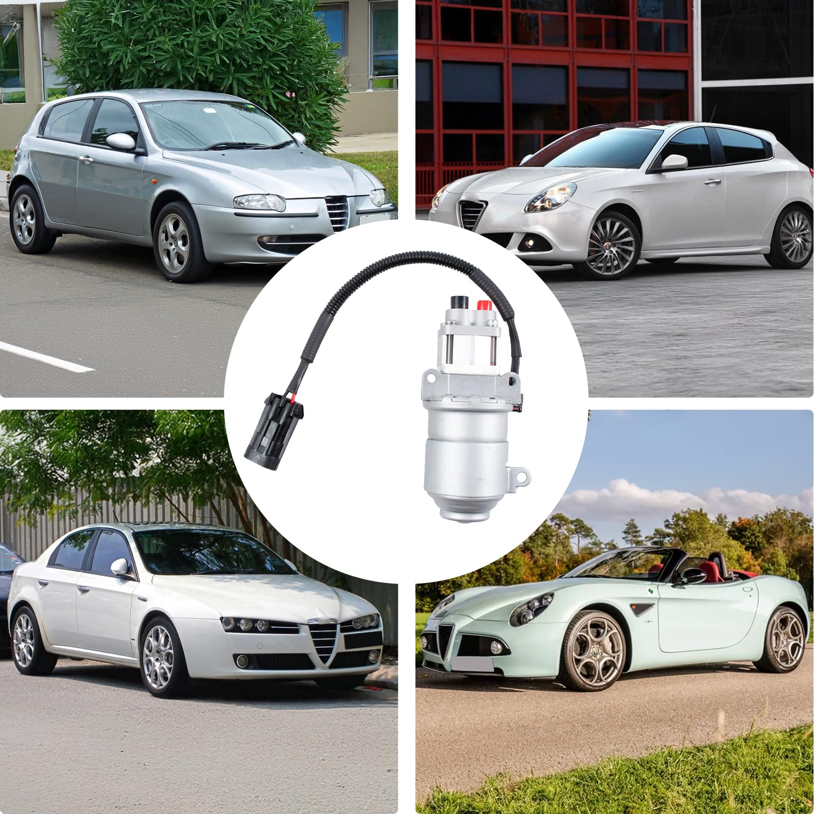 Pompa idraulica per frizione compatibile con Alfa Romeo 147 156 Sportwagon GT 1997-2010, ricambio per 51736315 71752637 0085642B 2034506 71769597