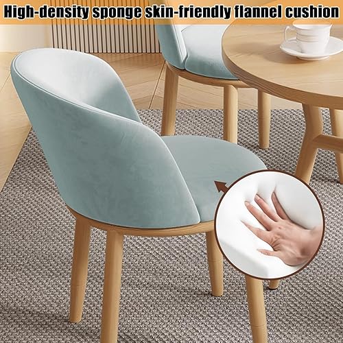 Miniatura 3 de YVYKFZD Mesa de club de recepción de oficina, mesa de conferencias redonda con patas de metal, juego de mesa de comedor de cocina simple, mesas de