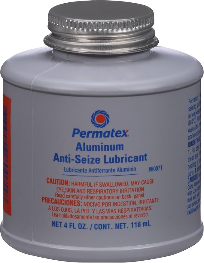 Permatex 80071 AntiSeize Lubricant with Brush Top Bottle